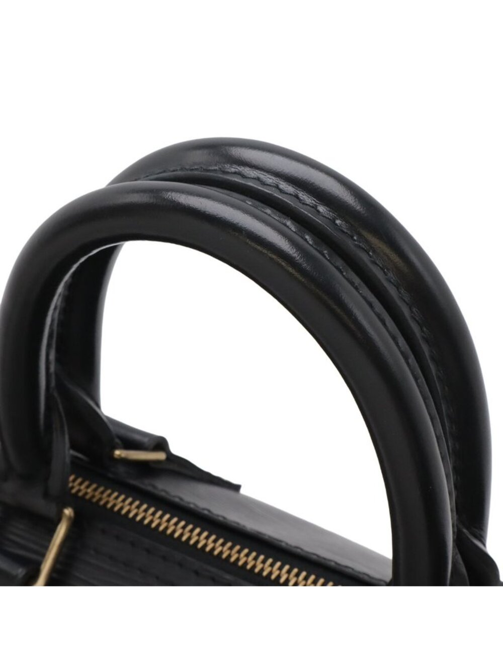 Louis Vuitton Epi Speedy 25 Mini Boston Bag Noir Black Gold - Picture 6 of 9